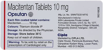 Opsutan 10mg Strip Of 10 Tablets