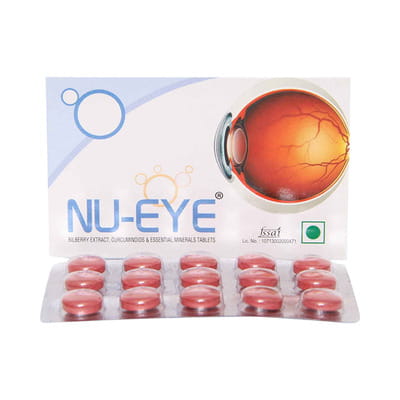 Nu Eye Strip Of 15 Tablets