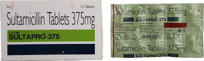 Sultapro 375mg Strip Of 10 Tablets