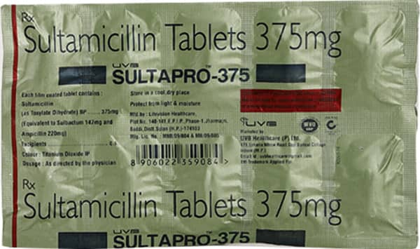 Sultapro-375 Tablet