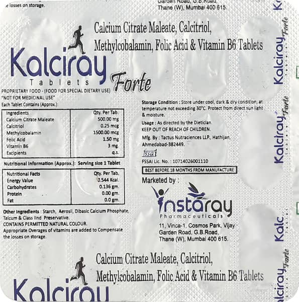 Kalciray Forte Tablet