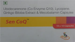 Sen Co Q Strip Of 10 Capsules