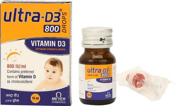 Ultra D3 800iu Bottle Of 15ml Oral Drops