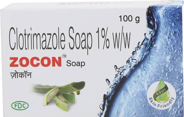 Zocon Box Of 100gm Soap