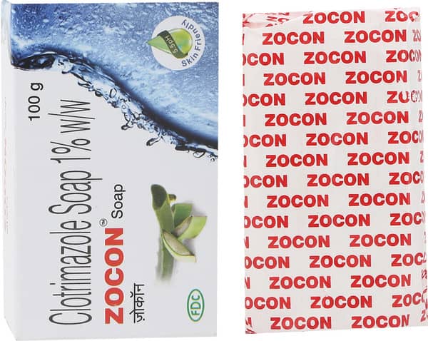Zocon Box Of 100gm Soap