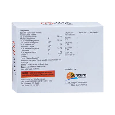 Ccd Max Strip Of 10 Tablets