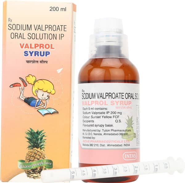 Valprol Syrup | Pineapple Flavour