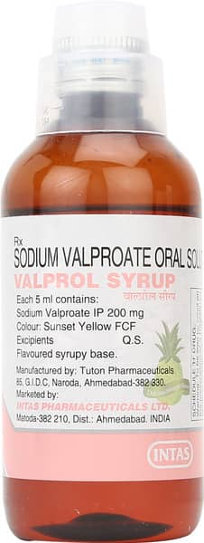 Valprol Syrup | Pineapple Flavour