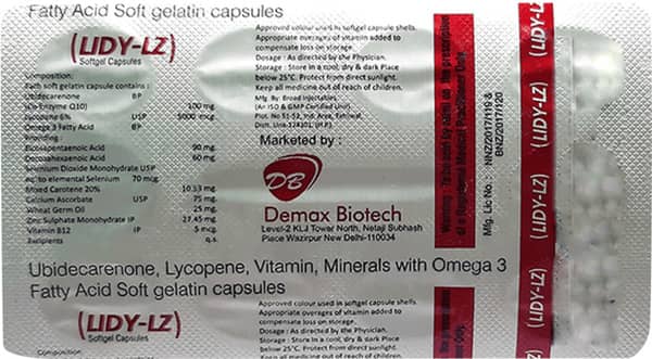 Lidy Lz Strip Of 10 Capsules