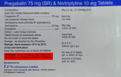 Sonaxa Nt 10mg Strip Of 15 Tablets