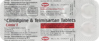 Cilnix T Strip Of 10 Tablets