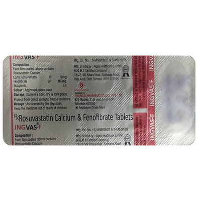 Ingvas F Strip Of 10 Tablets