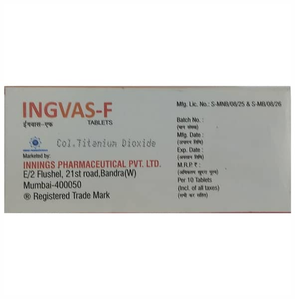 Ingvas F Strip Of 10 Tablets