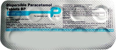 P 125mg Strip Of 10 Tablets