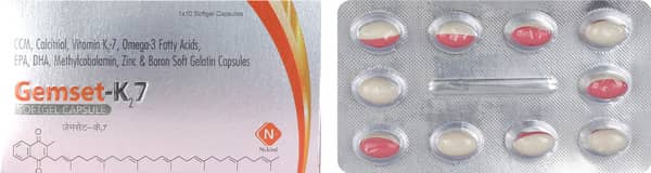 Gemset K27 Strip Of 10 Capsules