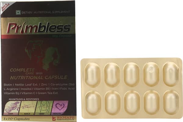 Primbless Strip Of 10 Capsules