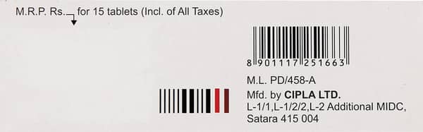Clopicard Ap 75mg Strip Of 15 Tablets