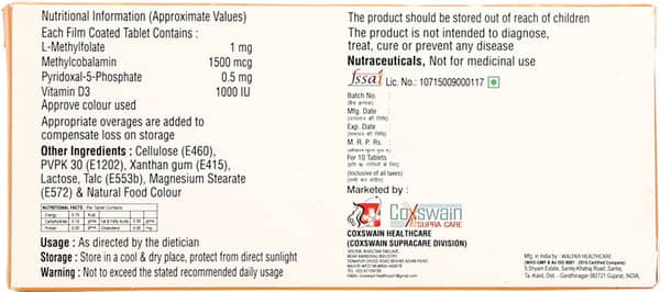 Refolate L Strip Of 10 Tablets