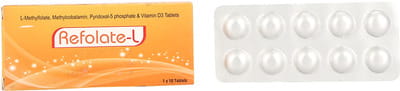 Refolate L Strip Of 10 Tablets