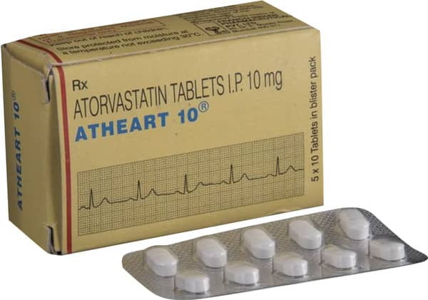 Atheart 10mg Strip Of 10 Tablets