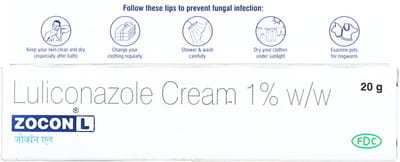 Zocon L 1% Tube Of 20gm Cream