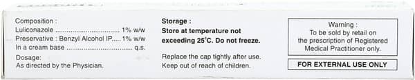 Zocon L 1% Tube Of 20gm Cream