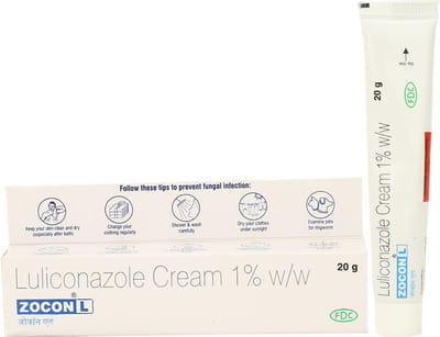 Zocon L 1% Tube Of 20gm Cream