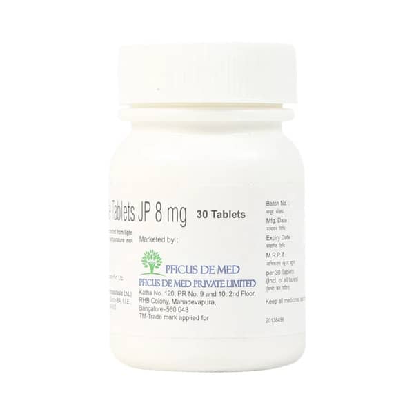 Benipres 8mg Bottle Of 30 Tablets