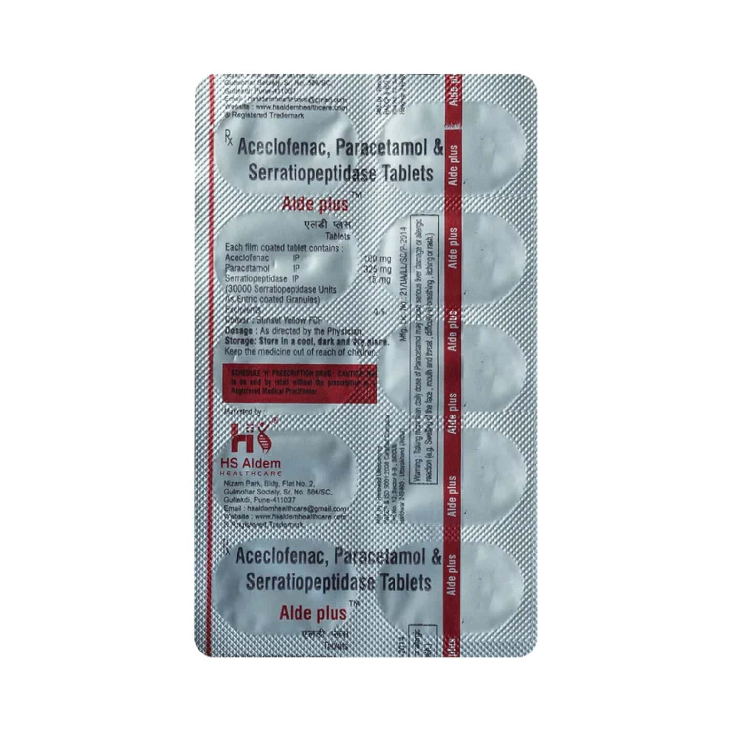 Alde Plus Strip Of 10 Tablets: Uses, Side Effects, Price & Dosage ...