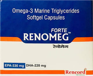 Renomeg Forte Strip Of 10 Capsules