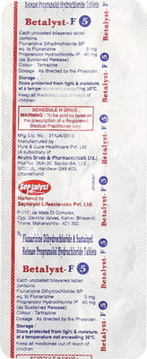 Betalyst F 5mg Strip Of 10 Tablets