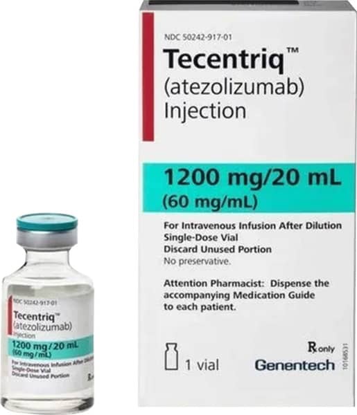 Tecentriq 1200mg Vial Of 20ml Solution For Infusion