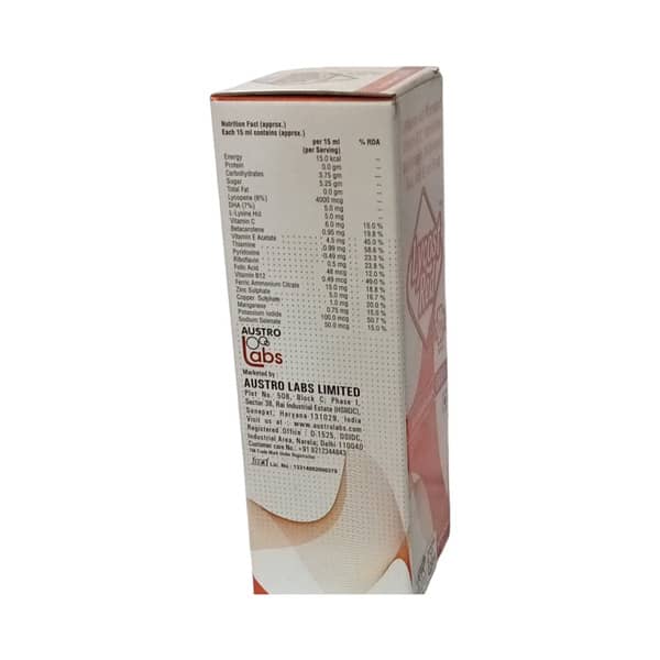 Lycost Red Plus Bottle Of 225ml Syrup