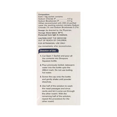 Sinopure Nasal Sol Powder Starter Kit