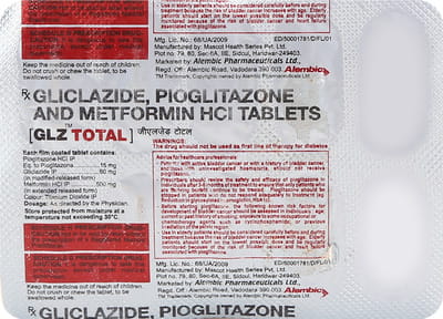 Glz Total Strip Of 10 Tablets