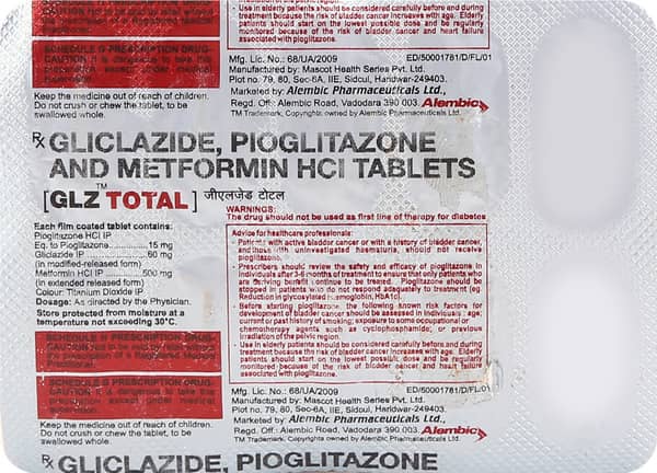 Glz Total Strip Of 10 Tablets