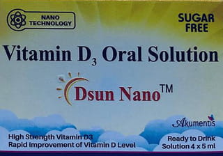 Dsun Nano Sugar Free Solution 5Ml