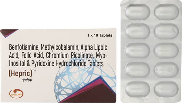 Hepric Strip Of 10 Tablets