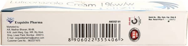 Lulizit 1% Tube Of 20Gm Cream