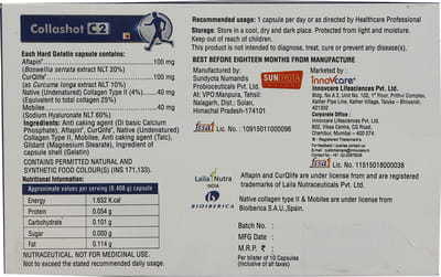 Collashot C2 Strip Of 10 Capsules