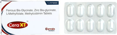 Cera Xt Strip Of 10 Tablets