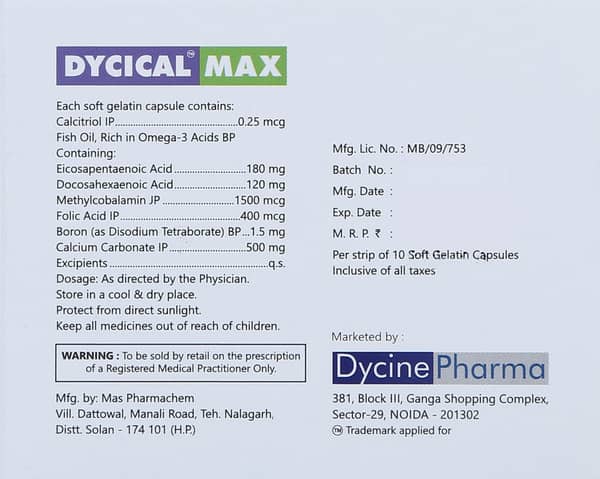 Dycical Max Capsule