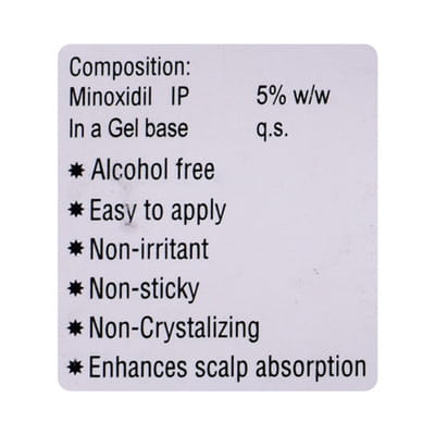 Zenoxidil 5% Gel 60gm
