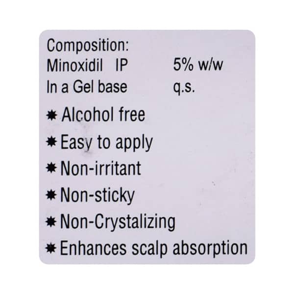 Zenoxidil 5% Gel 60gm