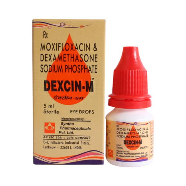 Dexcin M Bottle Of 5ml Eye Drops