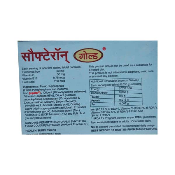 Softeron Gold Tablet