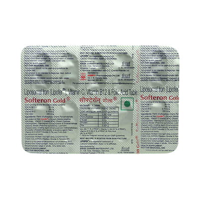 Softeron Gold Strip Of 10 Tablets