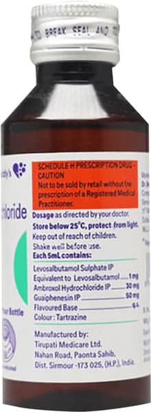 Reswas Ls Sugar Free Bottle Of 100ml Syrup