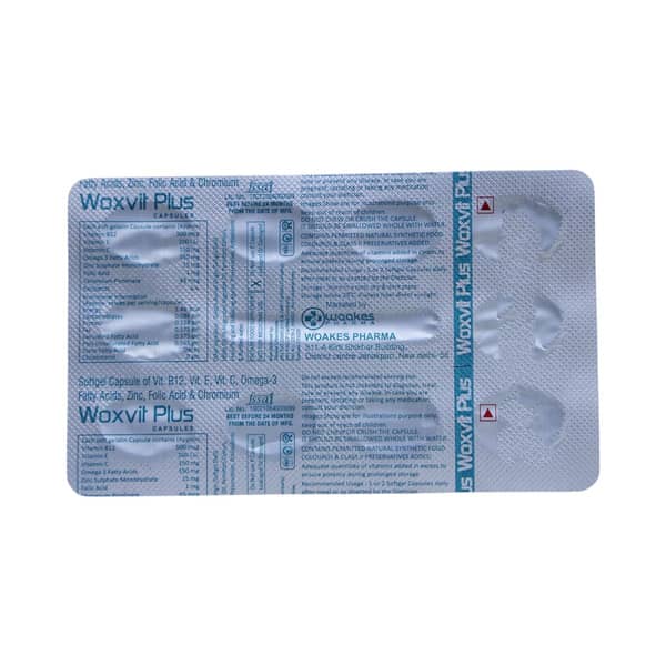 Woxvit Plus Strip Of 10 Capsules