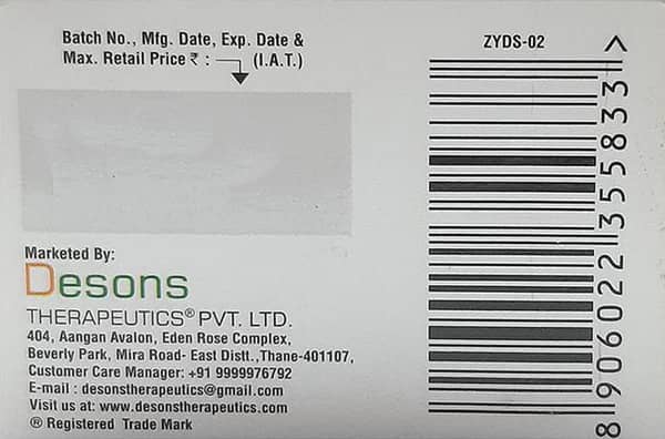 Kalza Nano Delicious Butterscotch Flavour Sugar Free Bottle Of 5ml Oral Solution